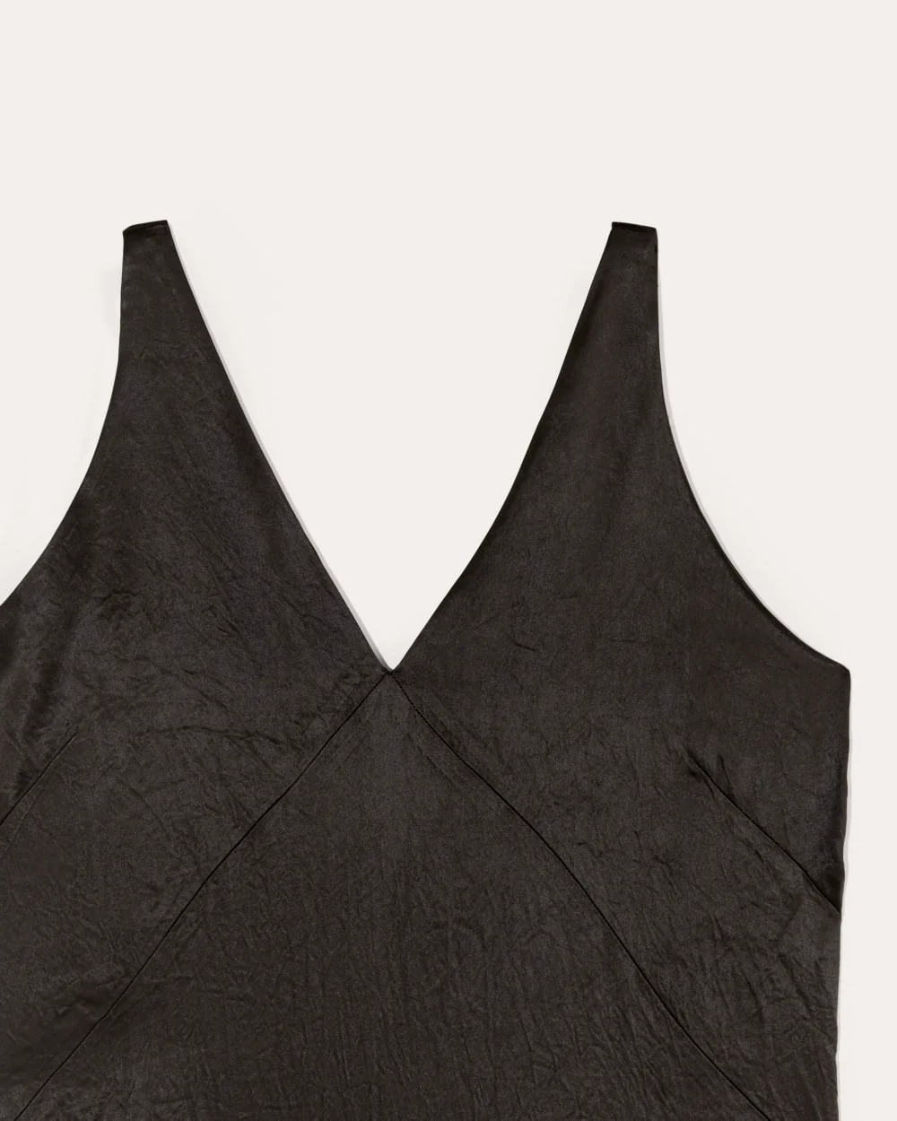 The Satin Tank | Black - Image 6
