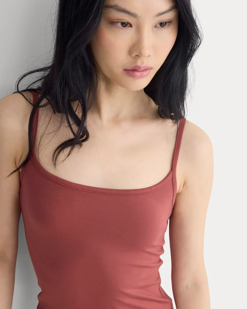 Scoopneck Cami | Henna Red - Image 4