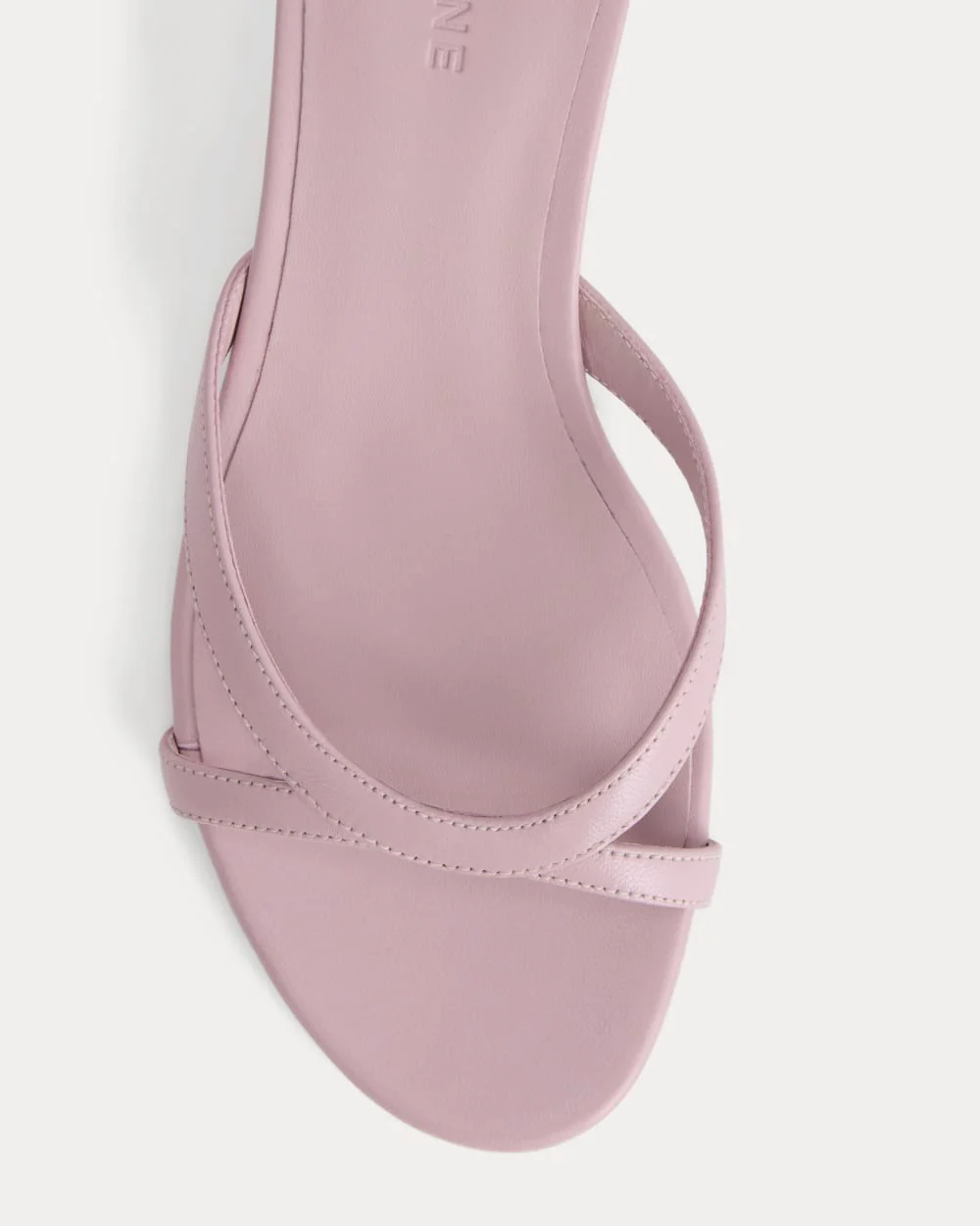 Sculpted Heel Sandal | Pale Mauve - Image 5