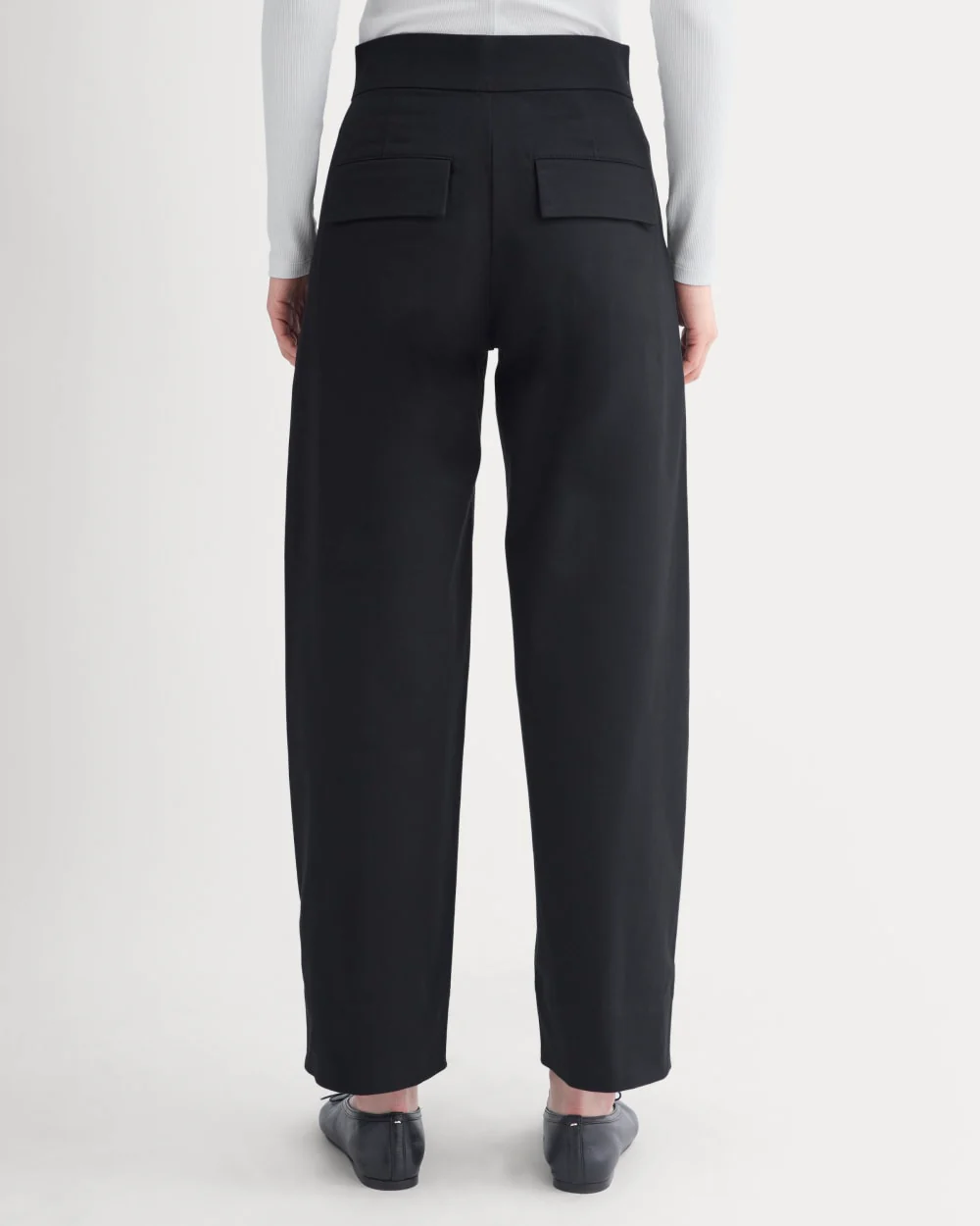 Seamed Balloon Pant | Black - Image 6