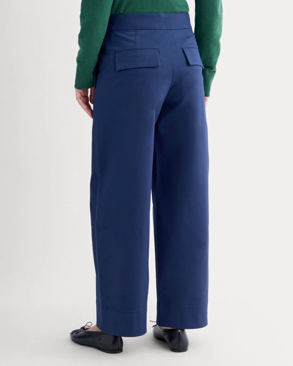 Seamed Balloon Pant | Navy - Image 5