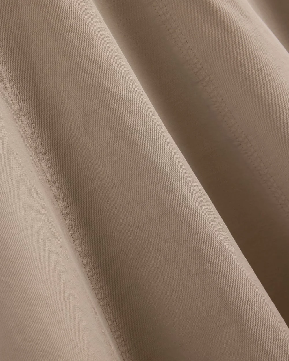 Seamed Midi Skirt | Trench Coat Khaki - Image 7