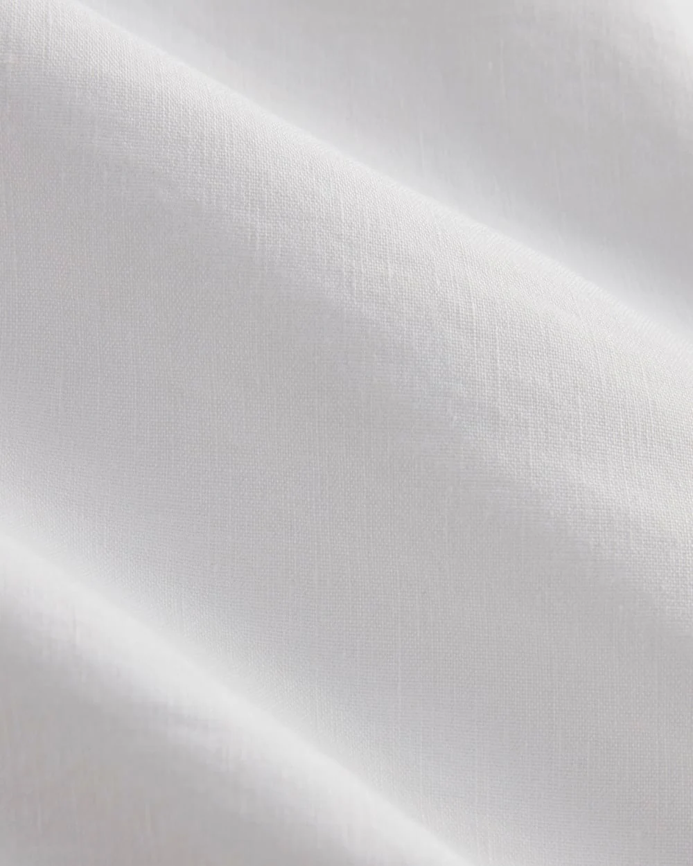 The Seamed Top in Stretch Linen | White - Image 6