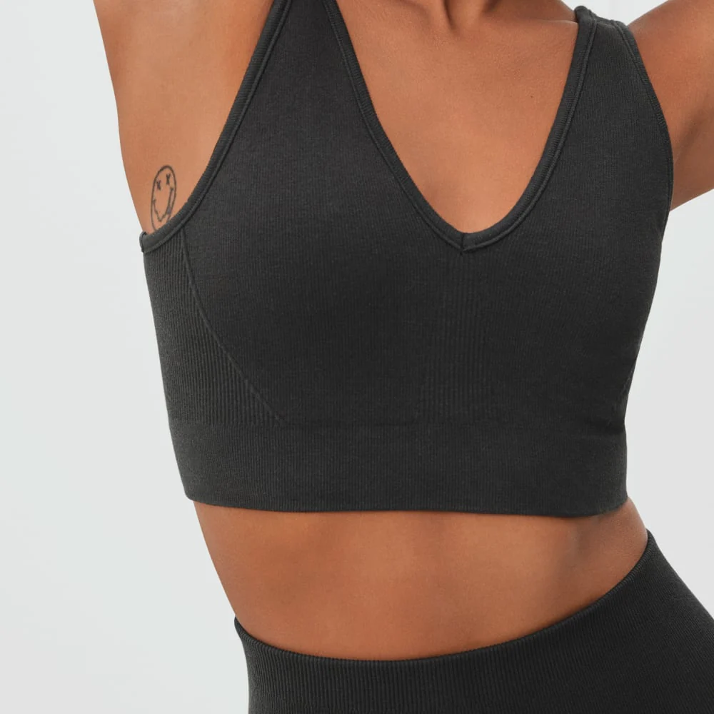 The Seamless Bra | Black - Image 3
