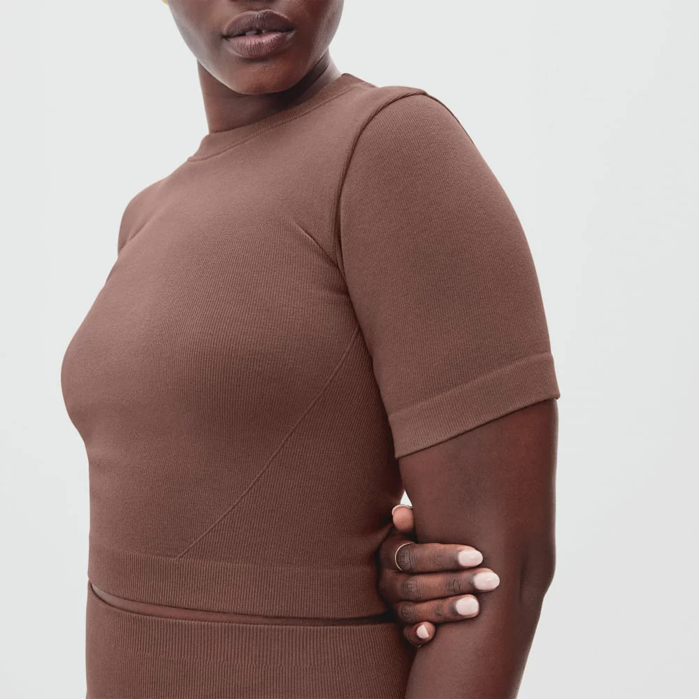 The Seamless Tee | Acorn - Image 3