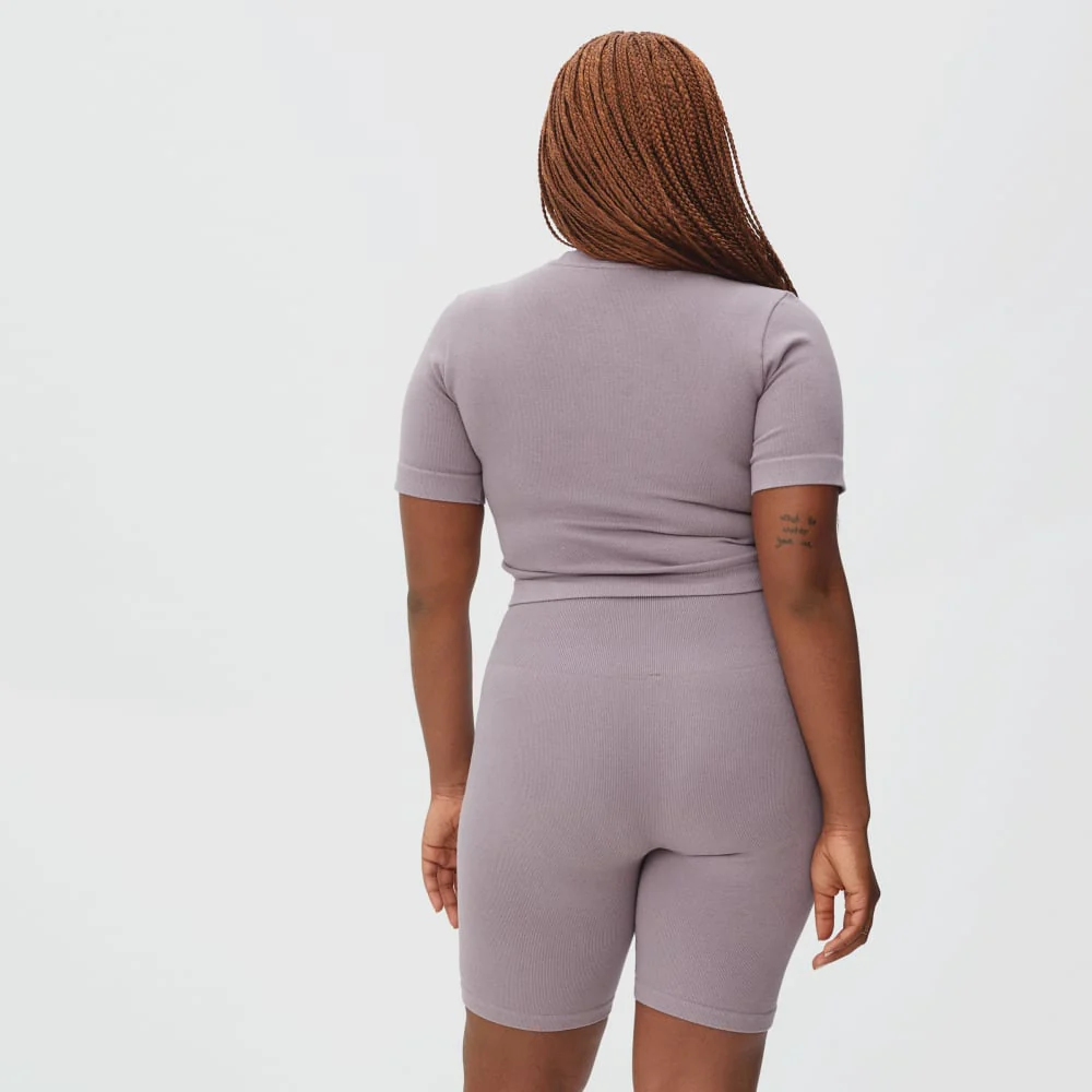The Seamless Tee | Dusty Lavender - Image 4