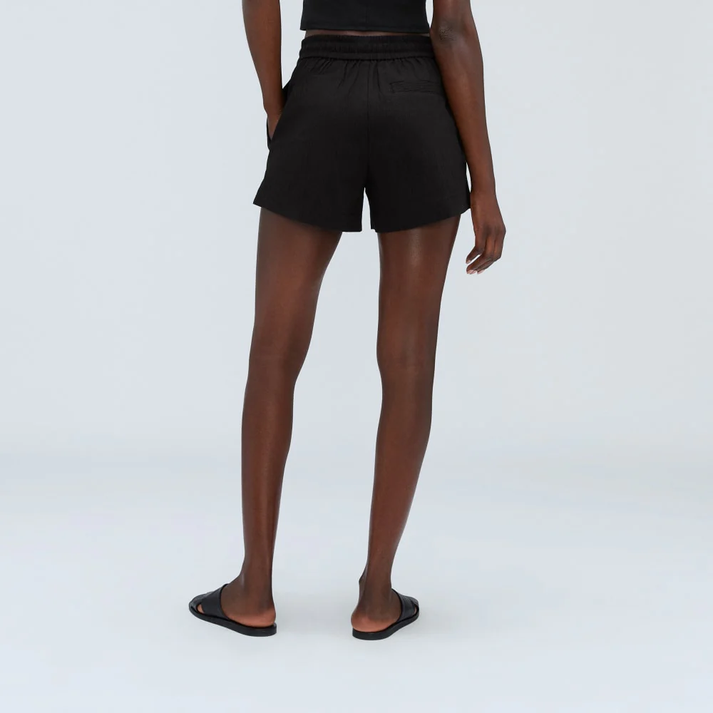 The Seersucker Boxer Short | Black - Image 3
