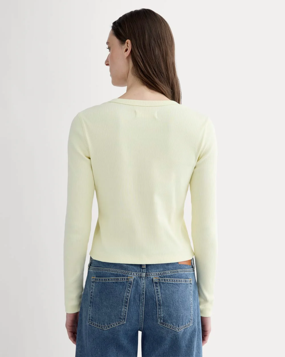 The Selfie Cardigan | Light Yellow - Image 5