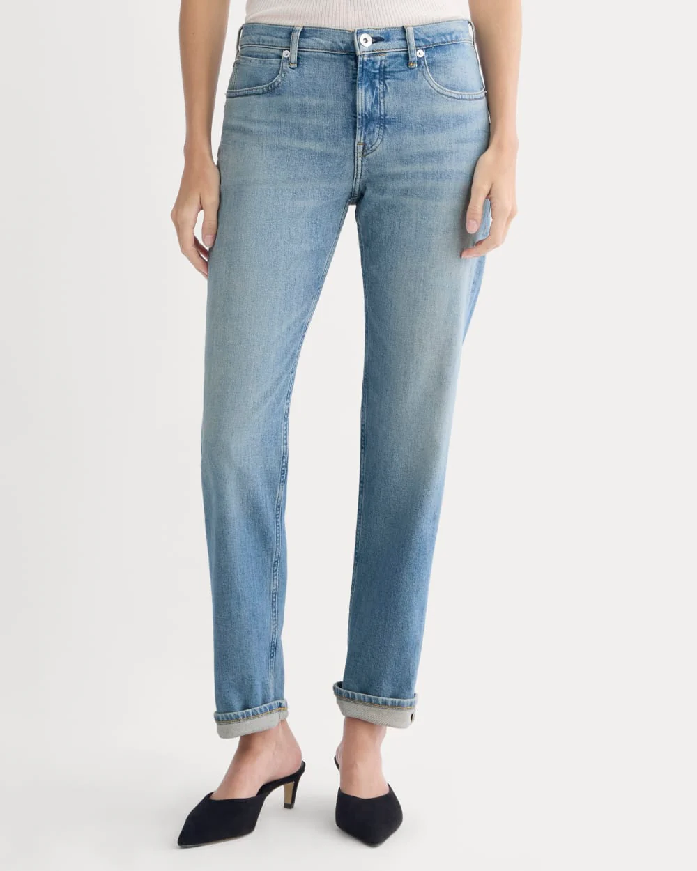 Selvedge Straight Jean | Longbay - Image 3