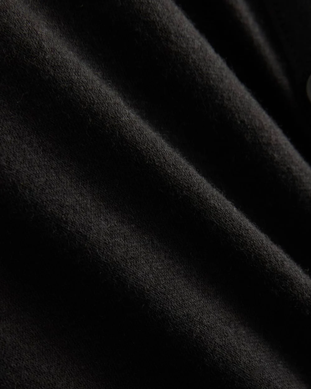 Sheer V-Neck Cardigan in Butterluxe | Black - Image 6