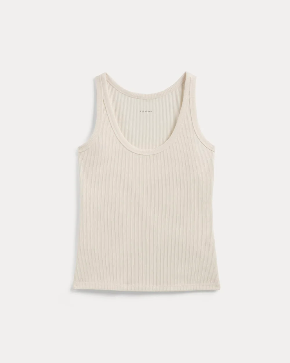 The Shimmy Scoop-Neck Tank | Bone - Image 2