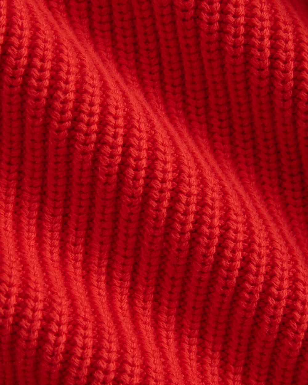 Shrunken Cardigan in Everyday Cotton | Fiery Red - Image 5