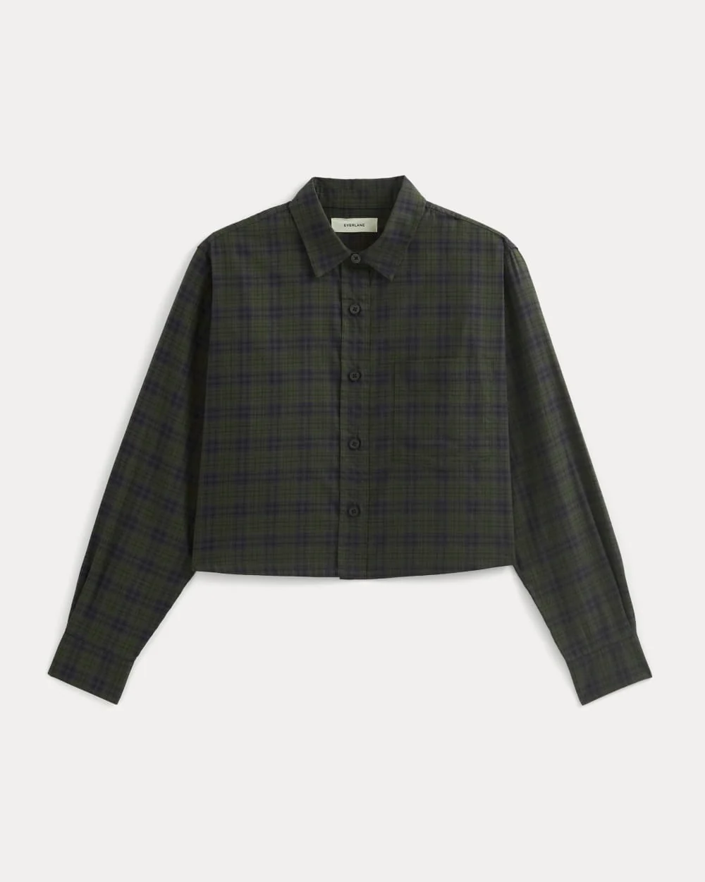 The Way-Short Shirt in Silky Cotton | Duffle Bag Plaid - Image 2