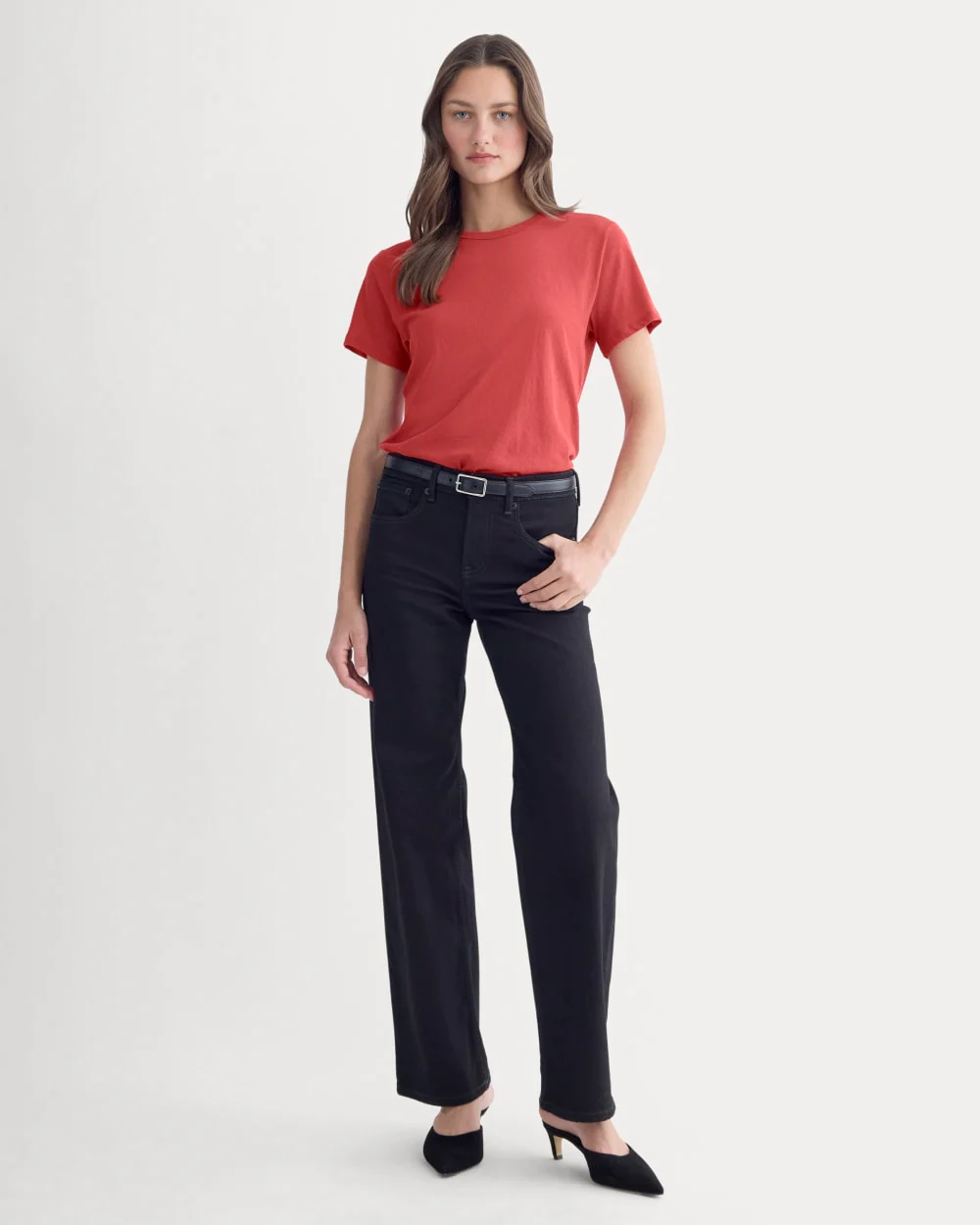 The Slim Air Tee | Vintage Red - Image 3