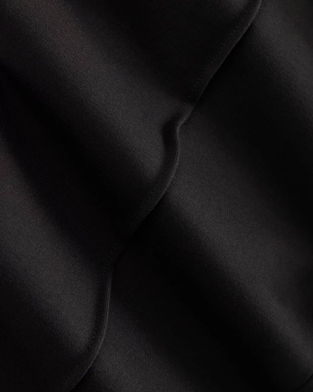 Slim Trouser in Ponte | Black - Image 6