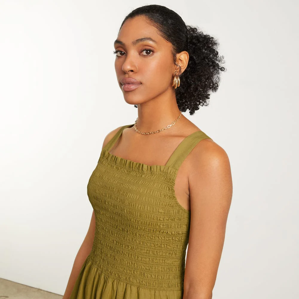 The Smock Dress | Autumn Fern - Image 4