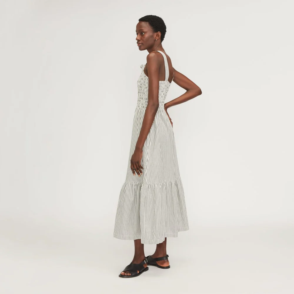 The Smock Dress | Black / Bone - Image 6