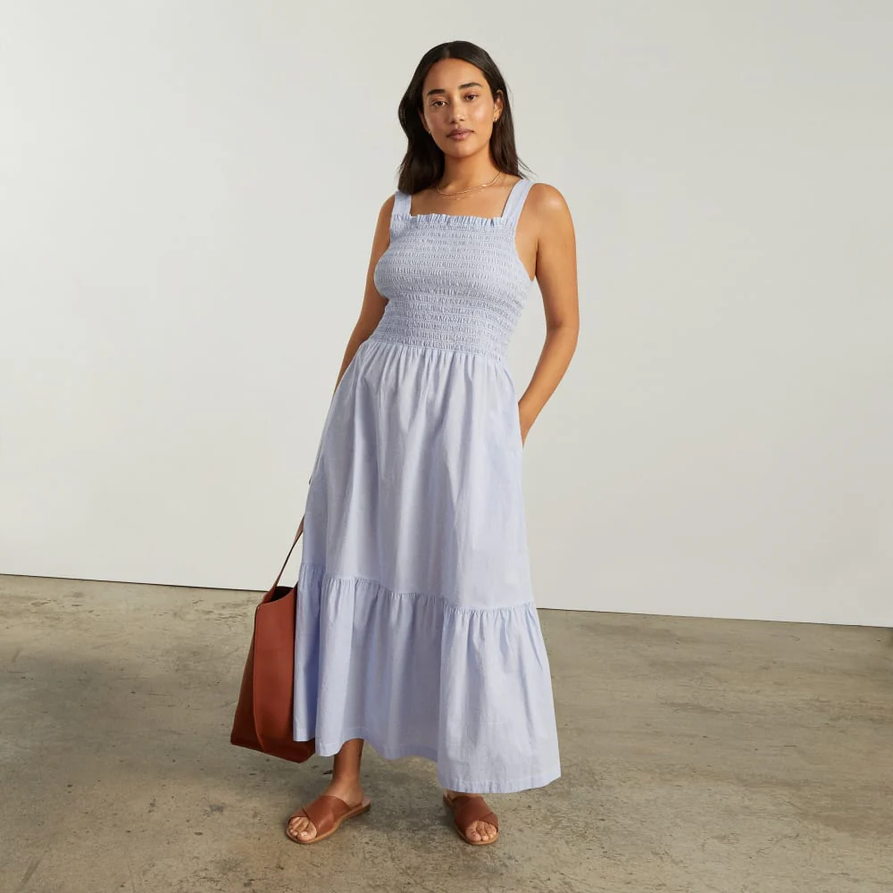 The Smock Dress | Bluebell Gingham - Image 2