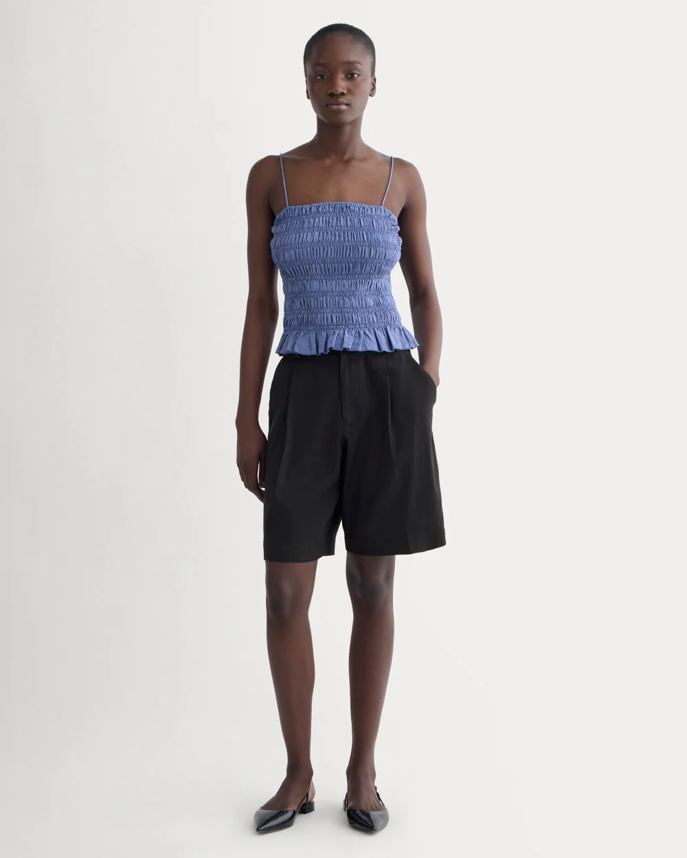 The Smocked Tank | Blue Dusk - Image 3