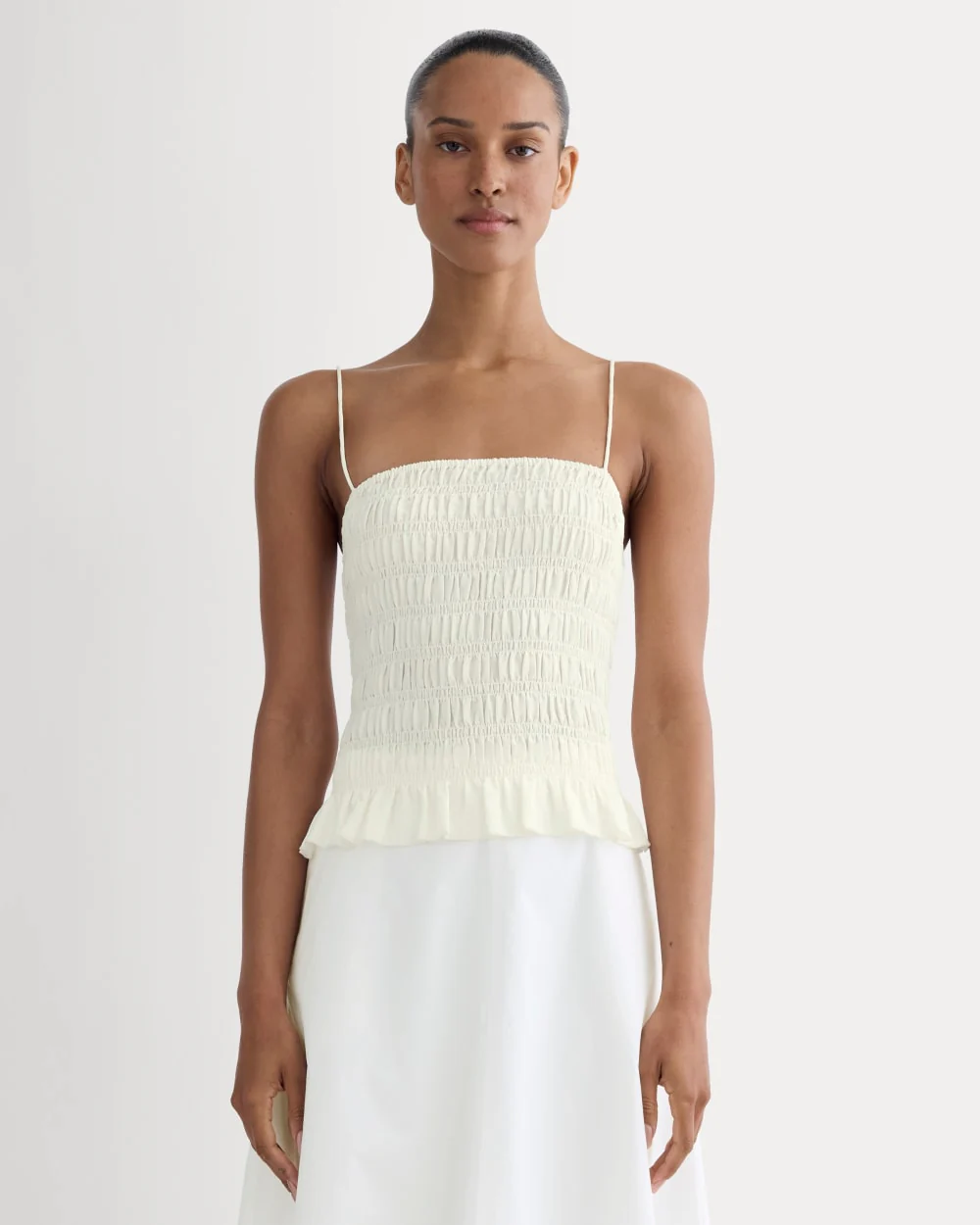 The Smocked Tank | Bone