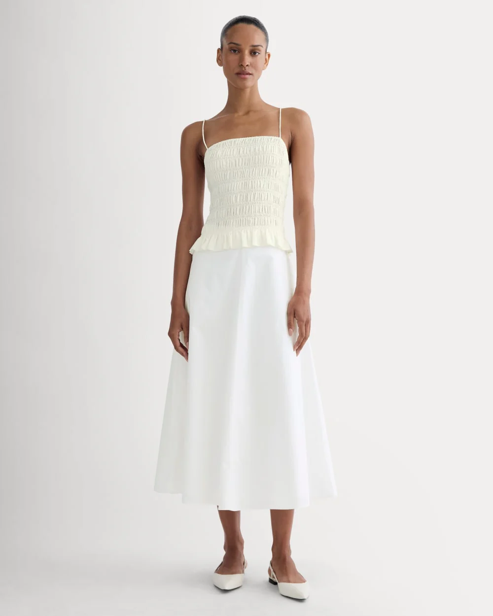 The Smocked Tank | Bone - Image 3