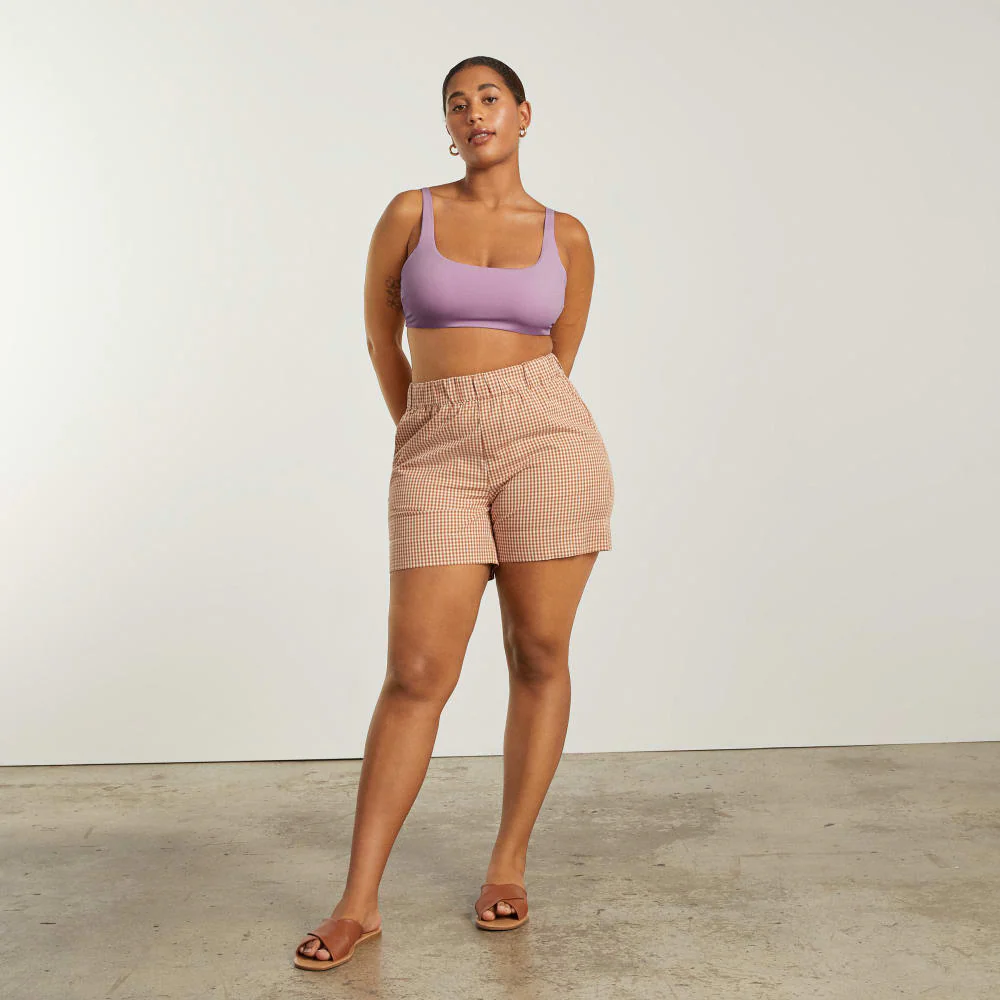 The Square-Neck Bikini Top | Lilac - Image 7