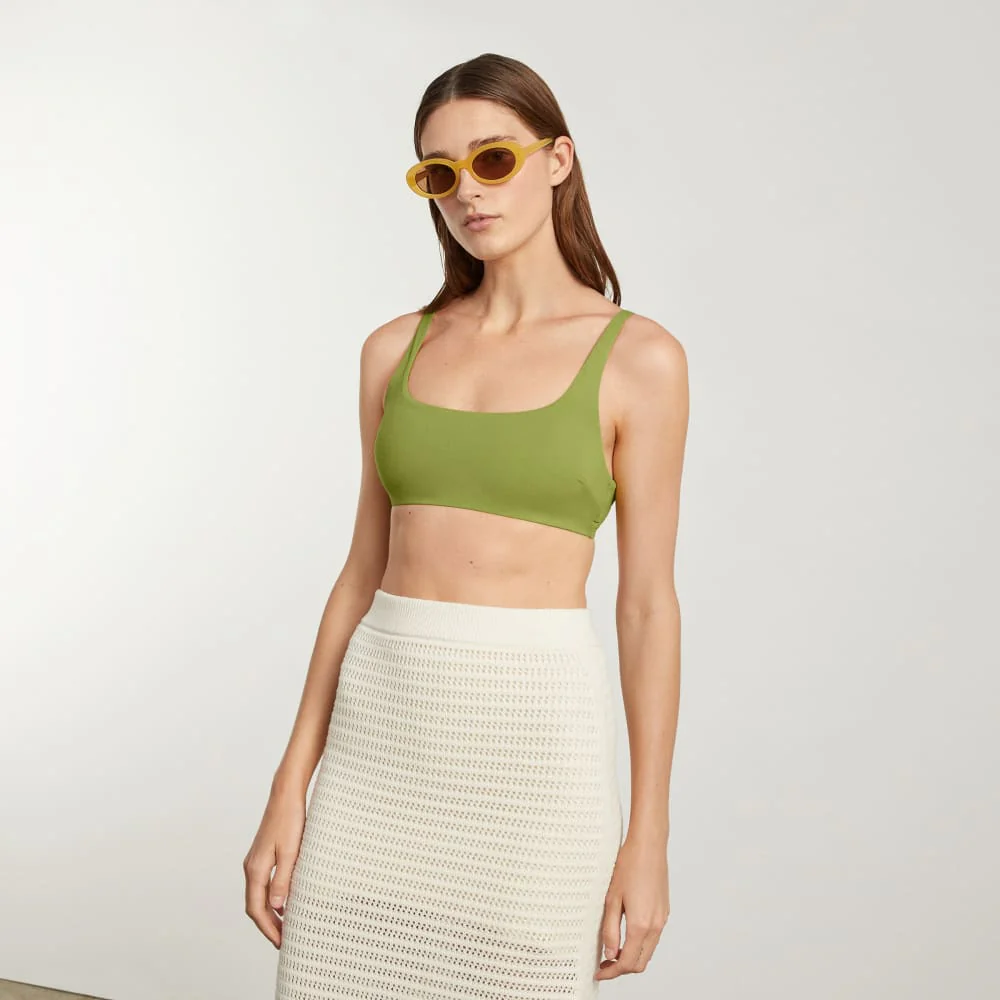 The Square-Neck Bikini Top | Pepper - Image 5