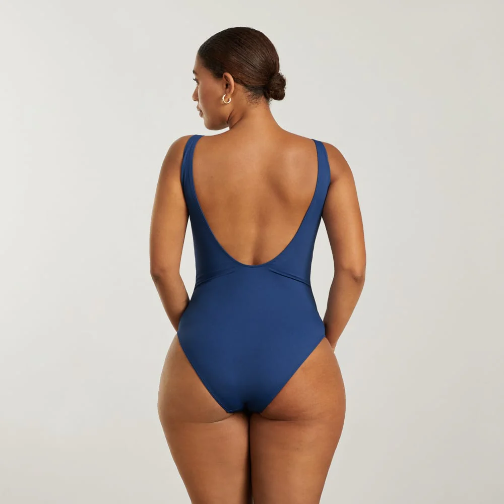 The Square-Neck One-Piece | Blue Dusk - Image 3