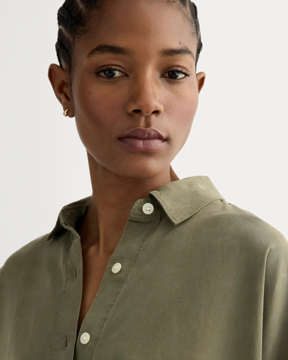 The Short-Sleeve Square Shirt in Butterlite | Kalamata - Image 4