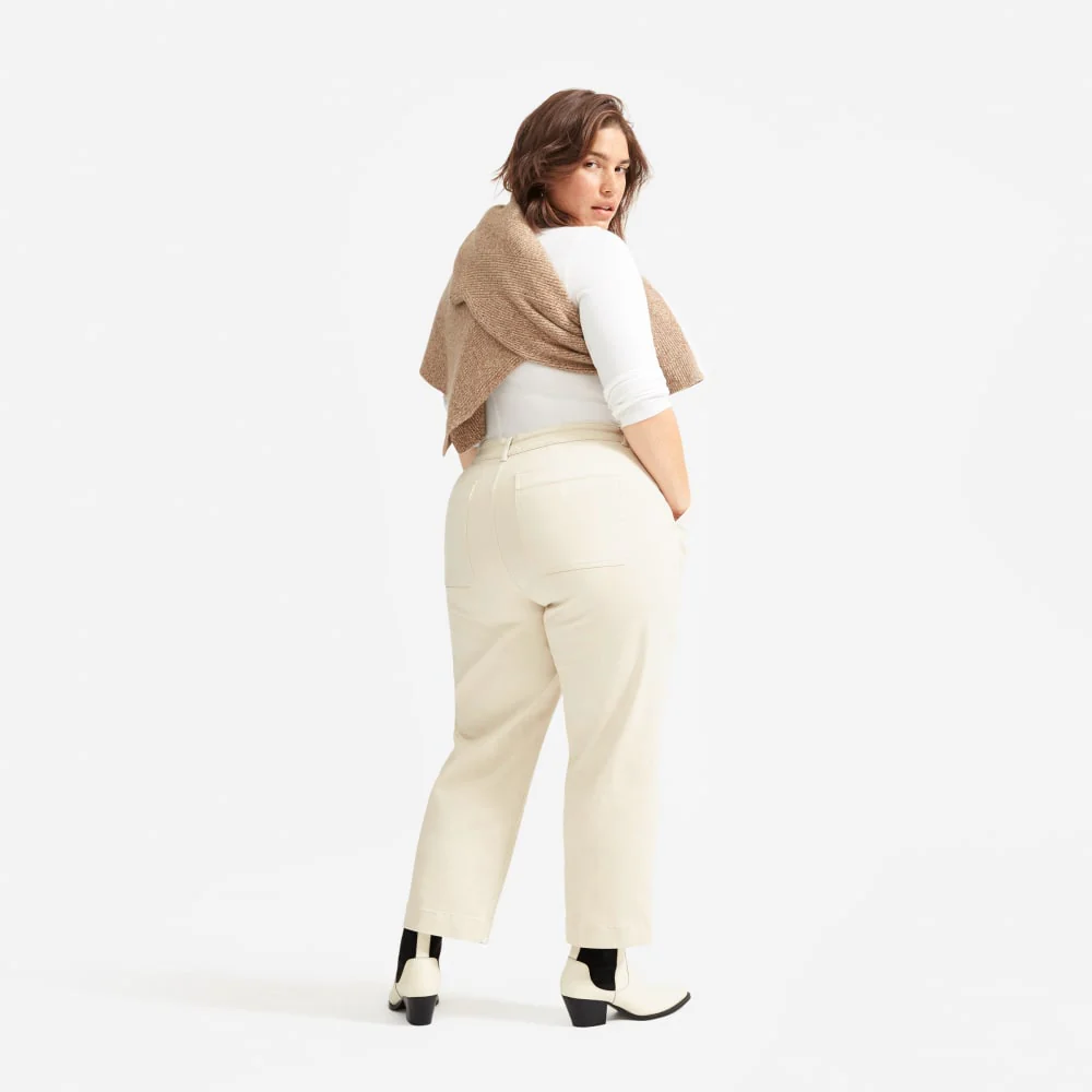 The Straight-Leg Crop | Sandstone | Regular - Image 5