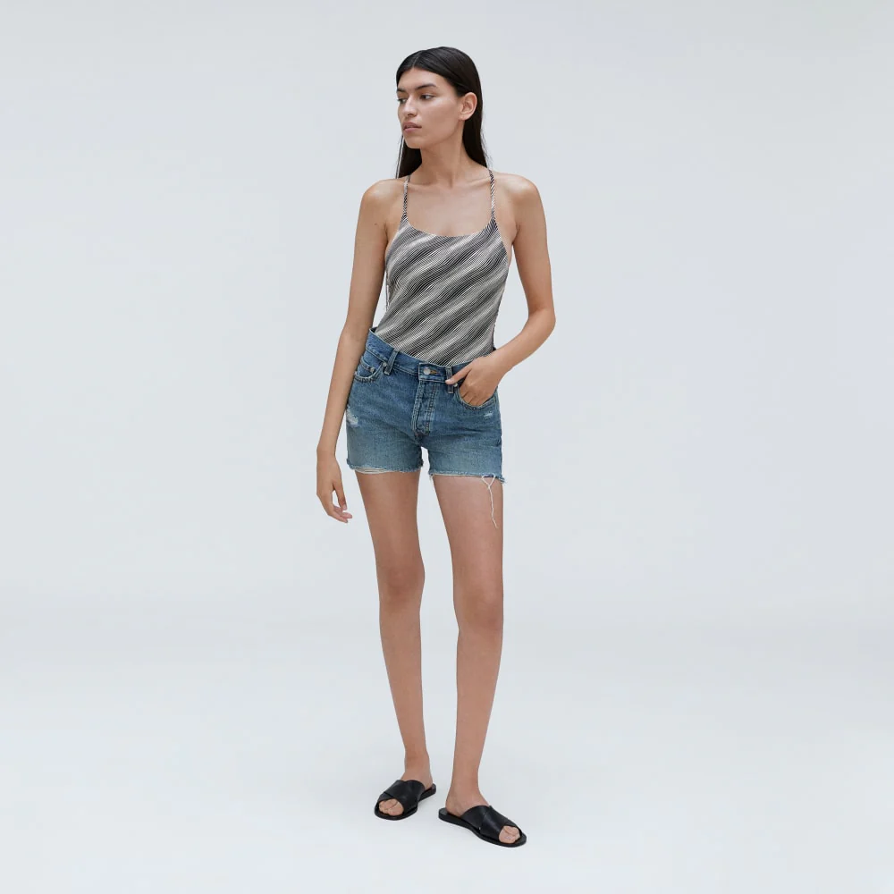 The String One-Piece | Black / Canvas - Image 6