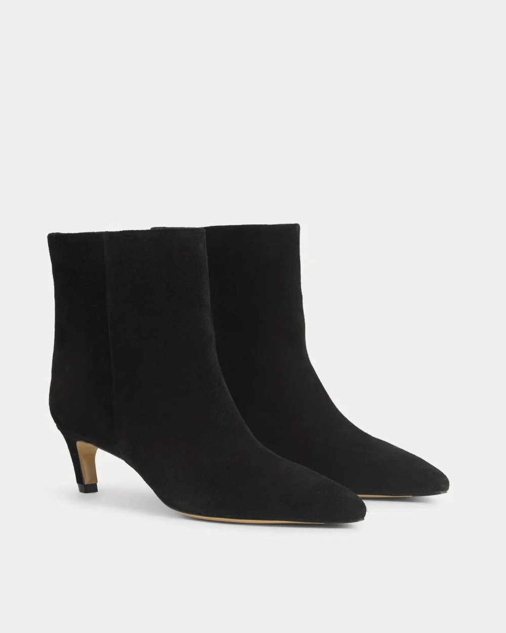 Studio Kitten Heel Bootie | Black Suede - Image 2