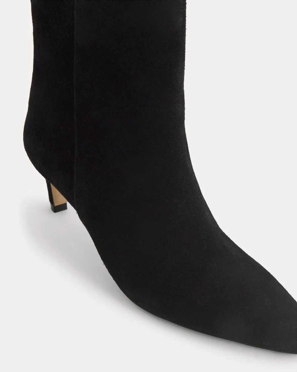 Studio Kitten Heel Bootie | Black Suede - Image 5