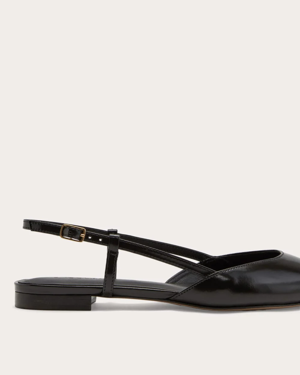 The Studio Slingback Flat | Black - Image 5