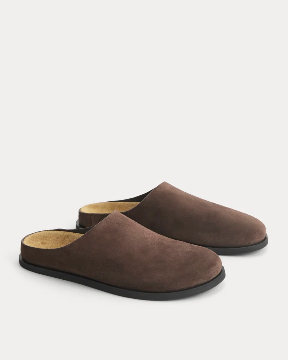 Suede Clog | Deep Brown - Image 2