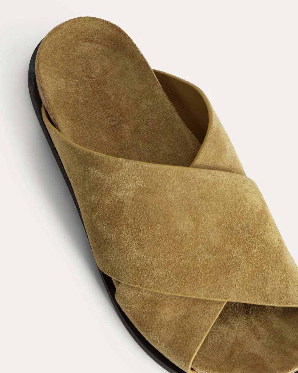 The Suede Crossover Sandal | Sand - Image 7