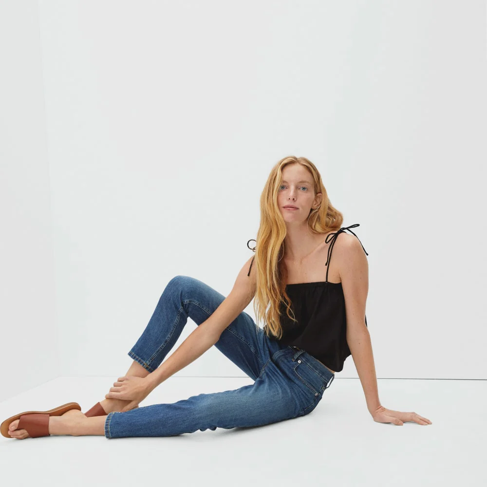 The Super-Soft Relaxed Jean | Vintage Dark Blue - Image 5