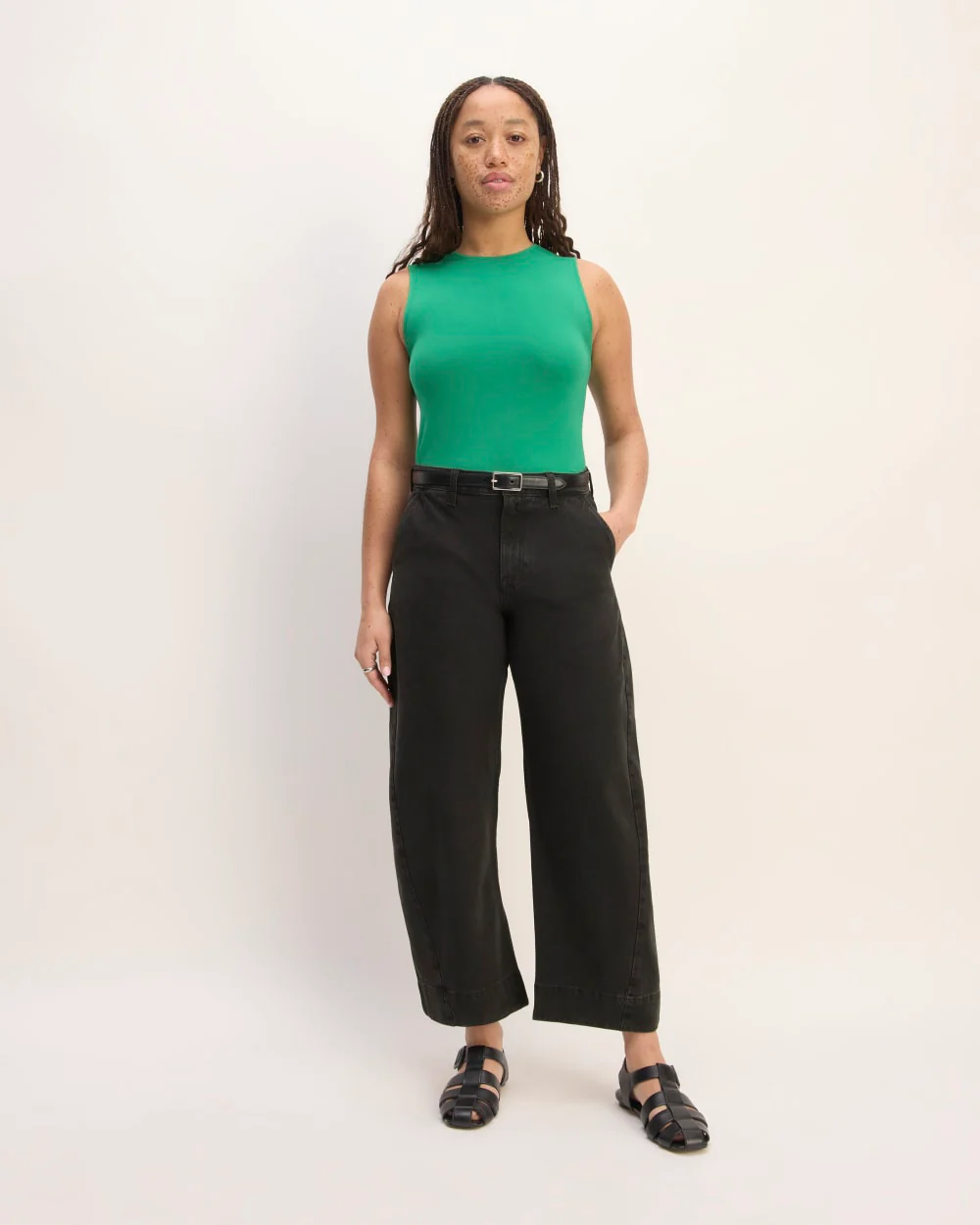 The Summer Barrel Jean | Ash Black