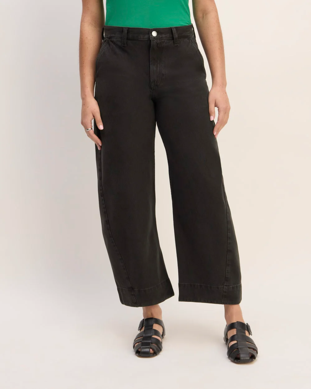 The Summer Barrel Jean | Ash Black - Image 3