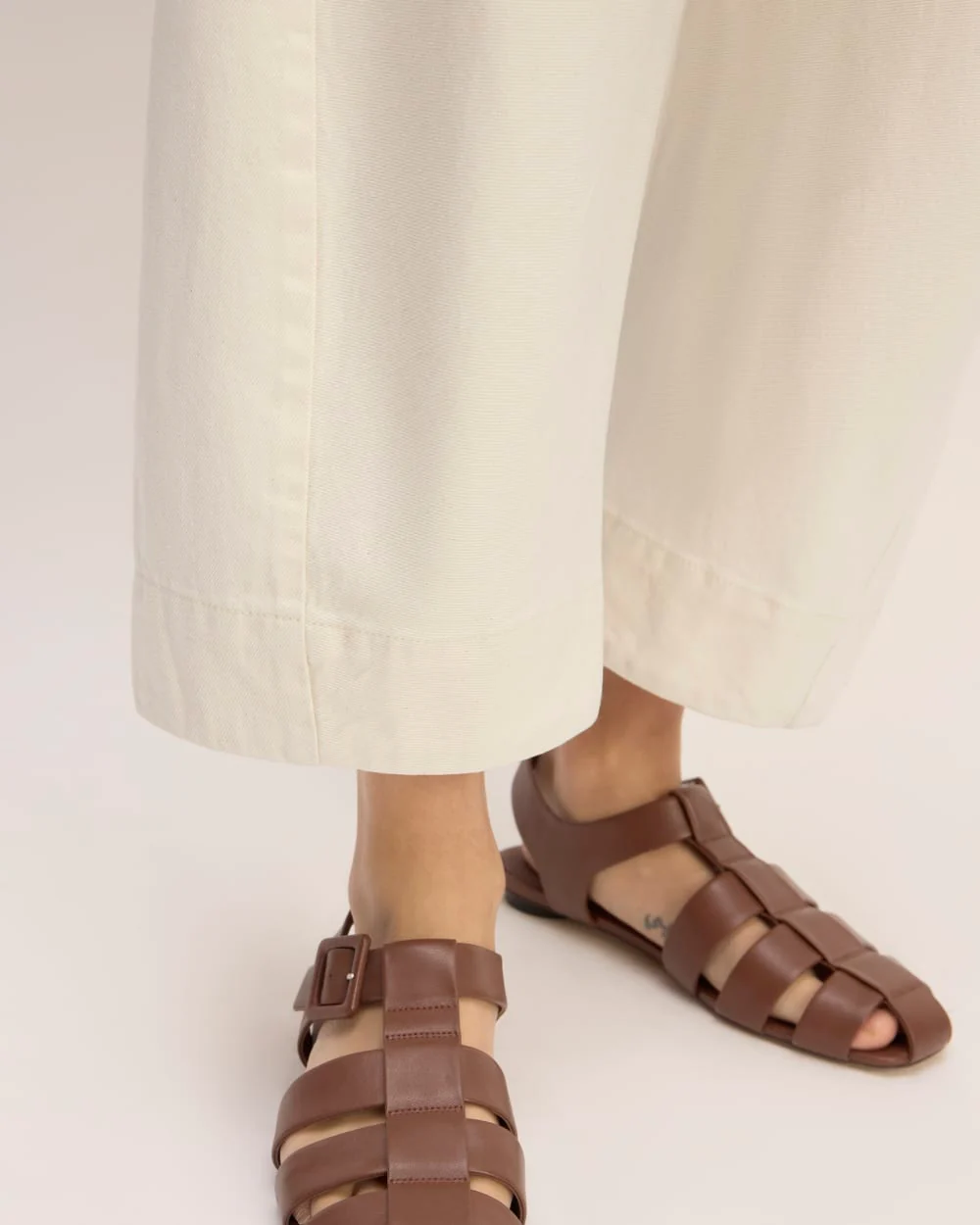 The Summer Barrel Jean | Ecru - Image 5