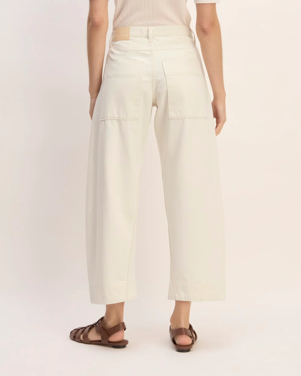 The Summer Barrel Jean | Ecru - Image 6