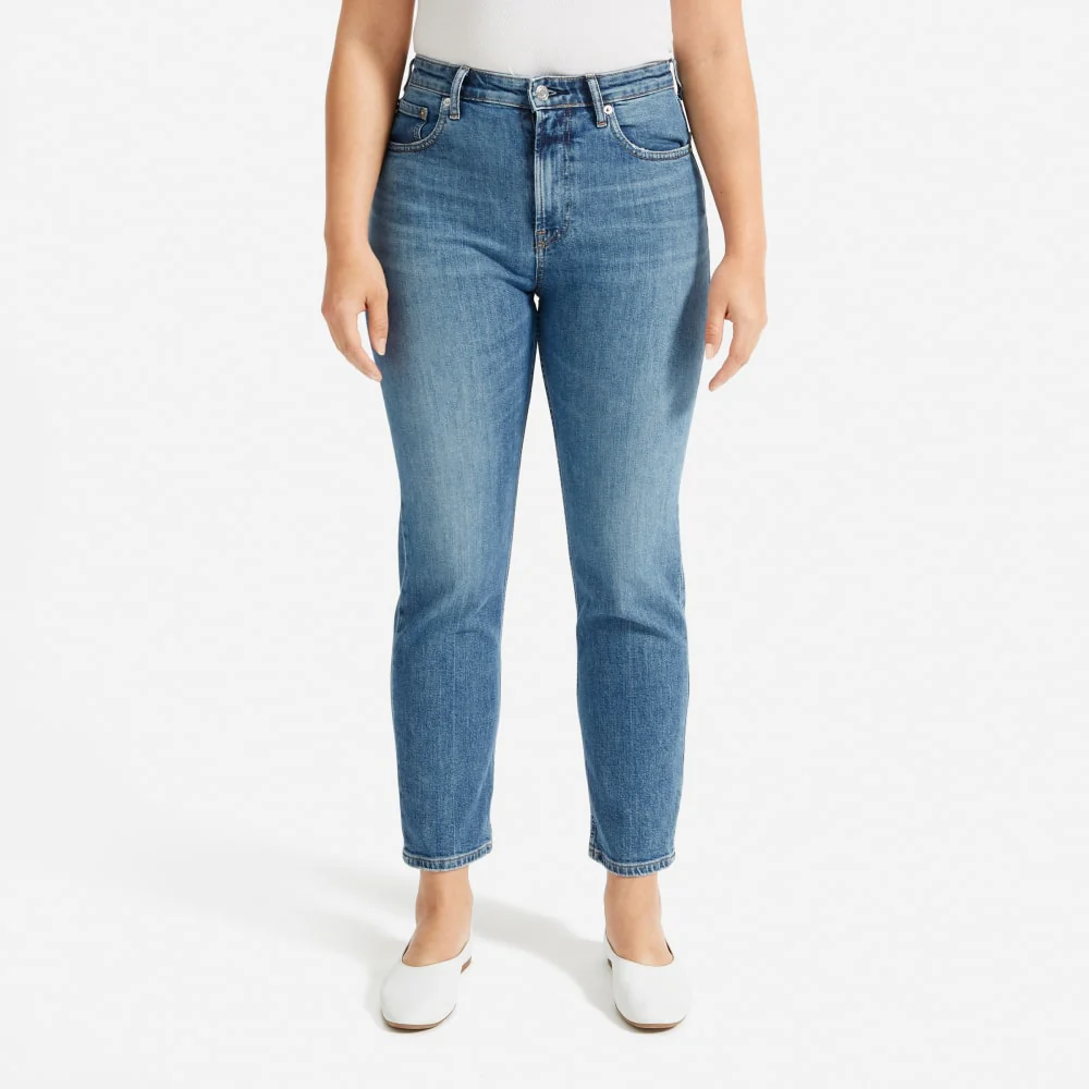 The Super-Straight Jean | Medium Blue Wash | Ankle - Image 7