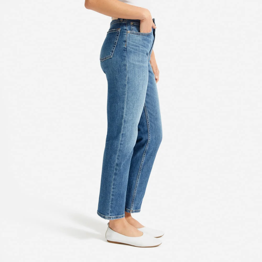 The Super-Straight Jean | Medium Blue Wash | Regular - Image 11