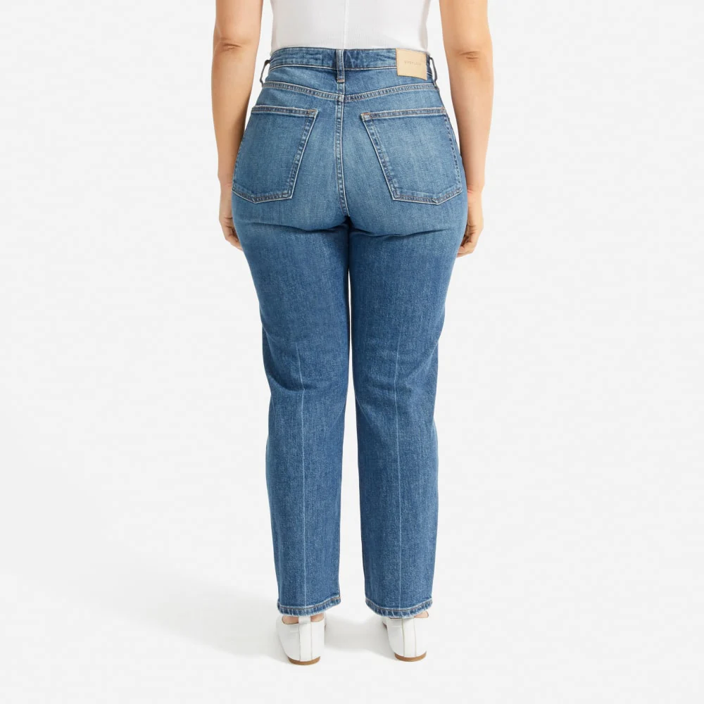 The Super-Straight Jean | Medium Blue Wash | Regular - Image 6