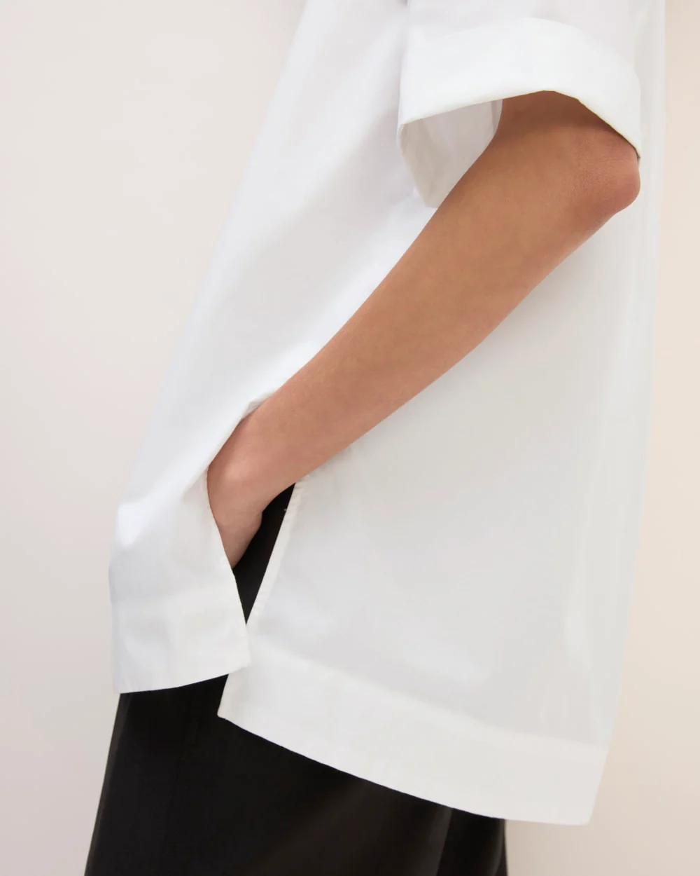 The Supima® Cotton Tunic | White - Image 5