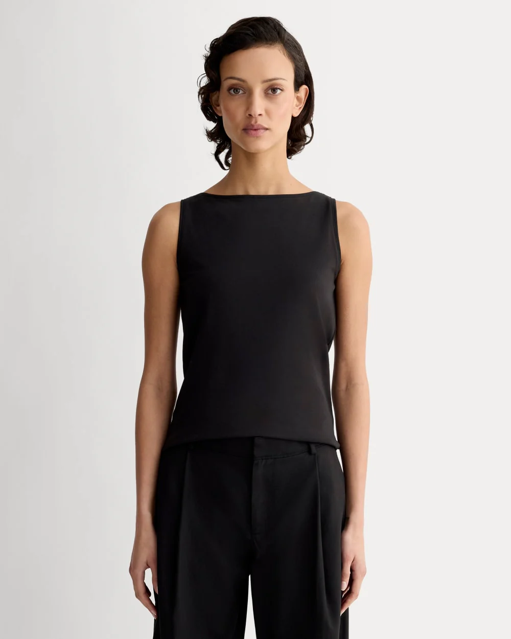 The Form Boatneck Tank | Black