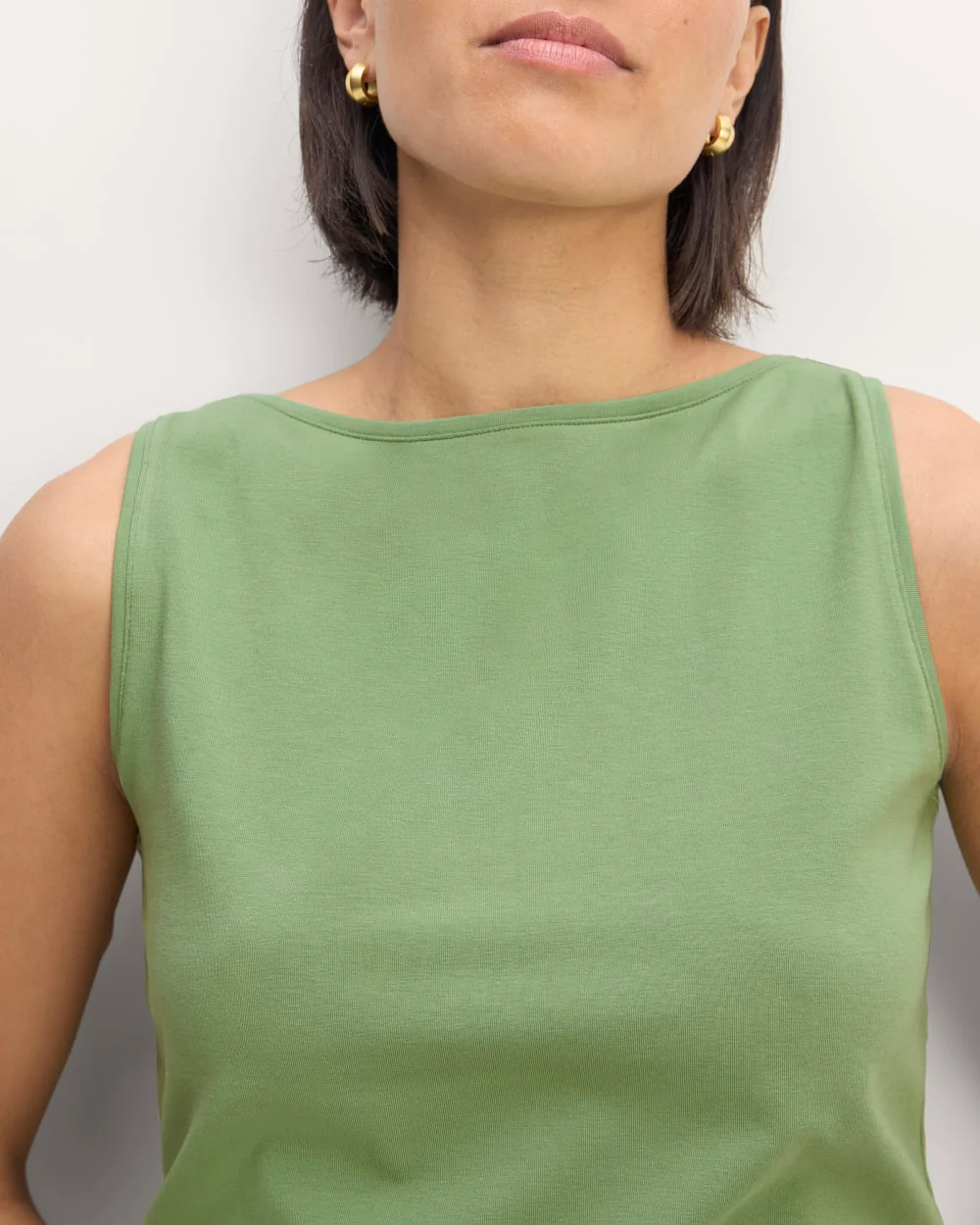 The Form Boatneck Tank | Jade Green - Image 4