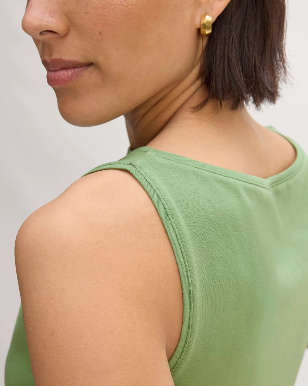 The Form Boatneck Tank | Jade Green - Image 5