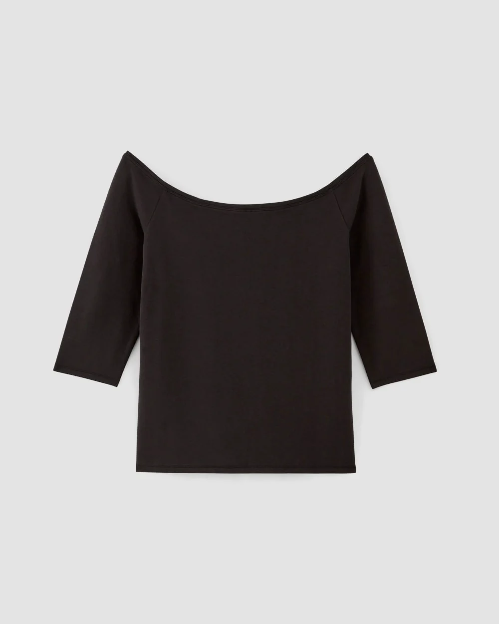 The Form Off-Shoulder Top | Black - Image 2