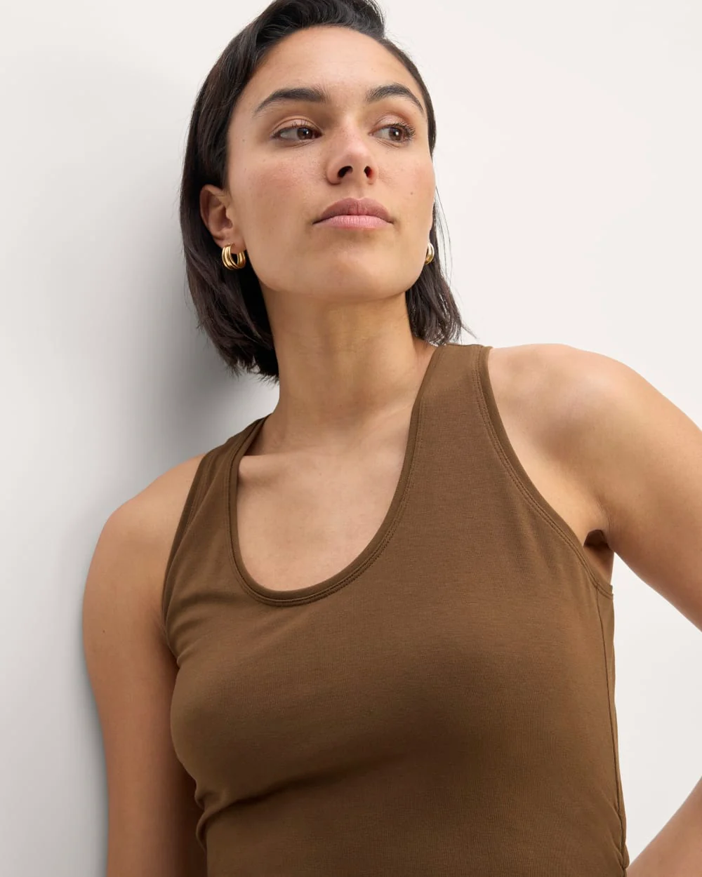 The Form Racerback Dress | Cocoa - Image 4